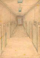 The stark corridors at Biberach