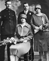 Simmons-Hamon wedding in 1927