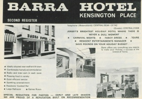 Barra Hotel 1972 advert