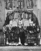 Podger's saddle shop in 1906