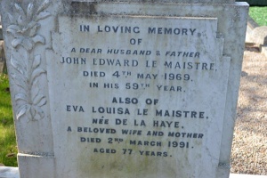 St Ouen parish cemetery