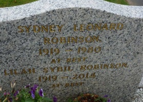 Robinson - St John’s Church cemetery