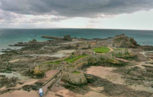 A recent picture taken from a kite