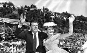 1957 - Jean Oeillet with Jack Hawkins
