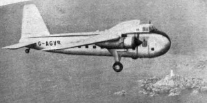 The Wayfarer flies over Corbiere