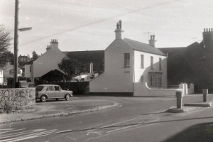 The bottom of Tower Road in 1976 - Picture Jersey Evening Post