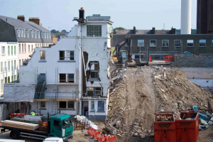 Demolition of the Revere and adjoining Stafford Hotels in 2025 - Jersey Evening Post picture