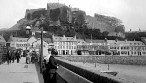The platform at the Gorey terminus
