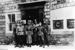 Outside German Headquarters