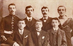 The sons of James Albert Samson and Helene Novert