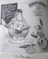 Jersey Airways cartoon