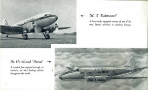 Jersey Airlines 1960 brochure