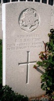 Louis Alfred Balston, Pozieres British Cemetery, Ovillers-La-Boiselle