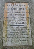 Marie Bartlett's grave