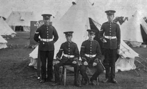 Militia Camp in the 1900s