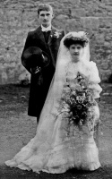 The wedding of John de Gruchy Le Brun and Amy Florence Nicolle on 13 January 1906