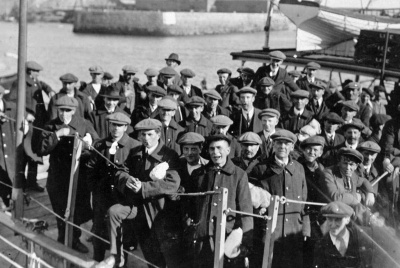 On board and ready to leave