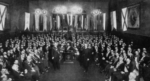 The Oddfellows entertain the Dean in 1906