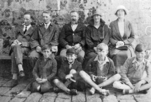 1925, apparently a fishing party