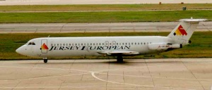 A Jersey European BAC 1-11 in 1998