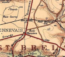 Don Bridge on the Ordnance Survey map