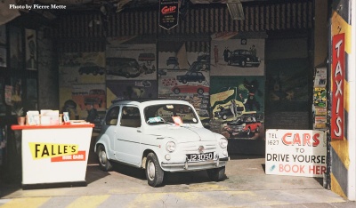 Roseville Street hire car depot