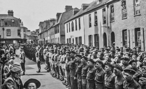 A church parade at St James'