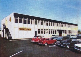Rediffusion (Television Research Jersey) building at La Pouquelaye
